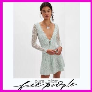 Free People lace mini dress